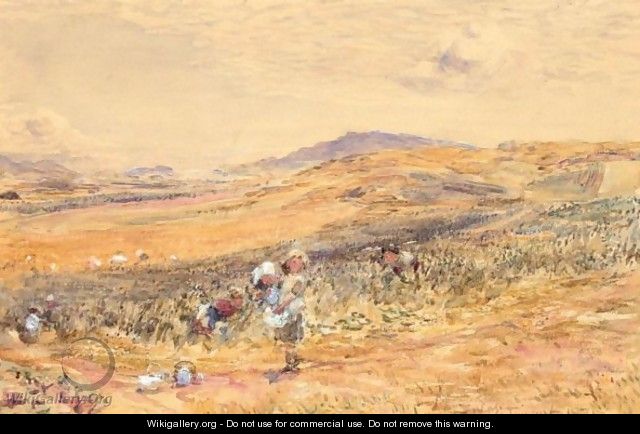 The Bean Field At Campbelltown - William McTaggart