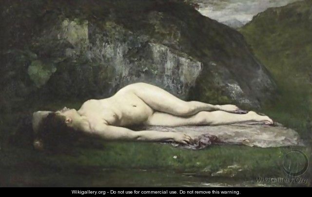 A Sleeping Bather - Henri Gervex