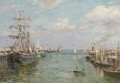 Avant-Port In Dunkerque - Edmond Marie Petitjean