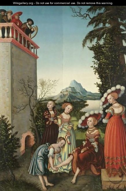 David And Bathsheba 2 - Lucas The Elder Cranach