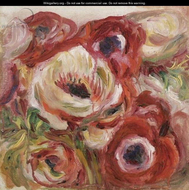 Anemones 4 - Pierre Auguste Renoir