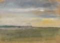 Paysage, Soleil Couchant - Edgar Degas