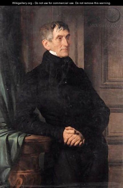 Portrait De Francois-Marie Delessert - Hippolyte (Paul) Delaroche