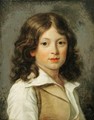 Portrait De Pierre Robillard De Peronville (1786-1812) - Jean Louis Laneuville