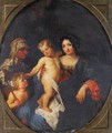 Virgin And Child With Saint John The Baptist - Joachim Licquenet