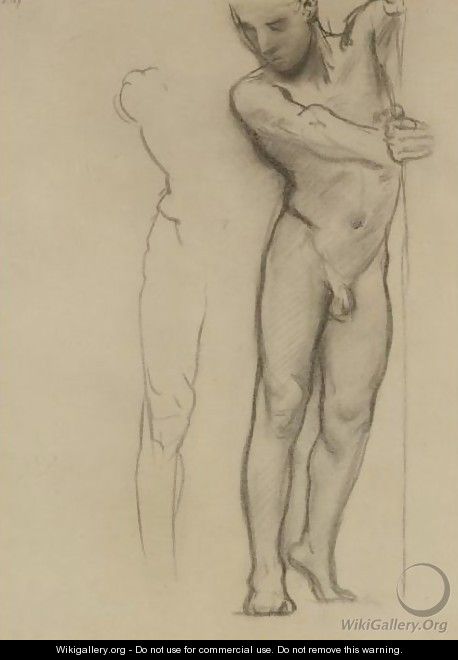 Study For A Male Nude - John Singer Sargent