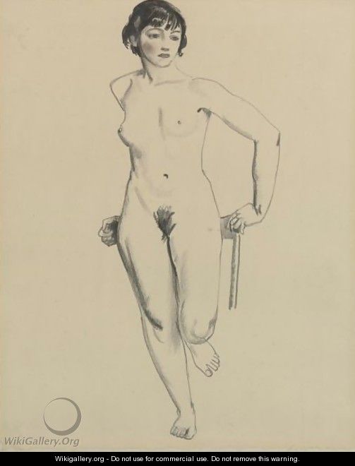 Standing Nude - George Wesley Bellows