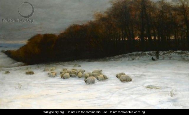 When Snow The Pasture Sheets 3 - Joseph Farquharson