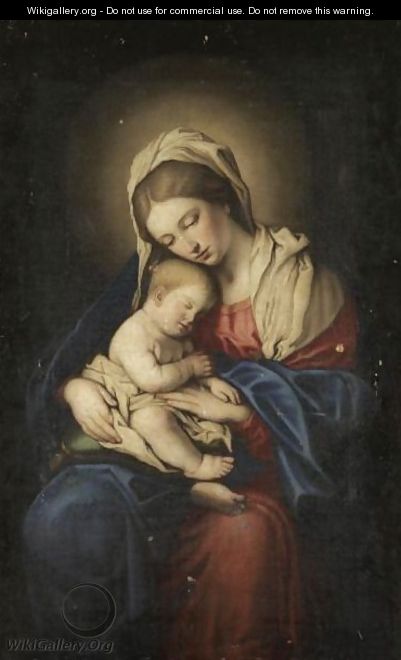 Madonna And Child 3 - Giovanni Battista Salvi, Il Sassoferrato