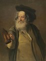 Diogenes Brandishing A Lantern - (after) Jacques Des Rousseaux