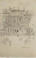Grand Place, Brussels - James Abbott McNeill Whistler