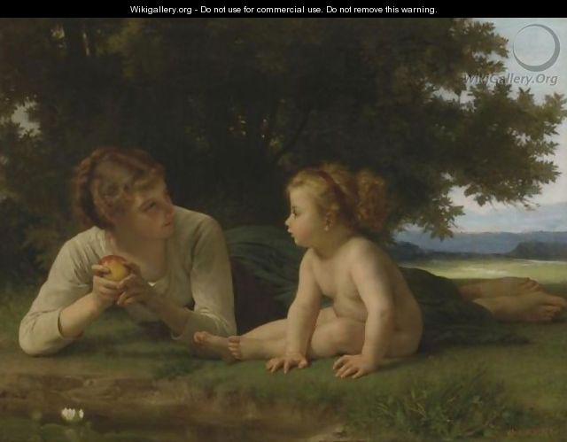 La Tentation - William-Adolphe Bouguereau