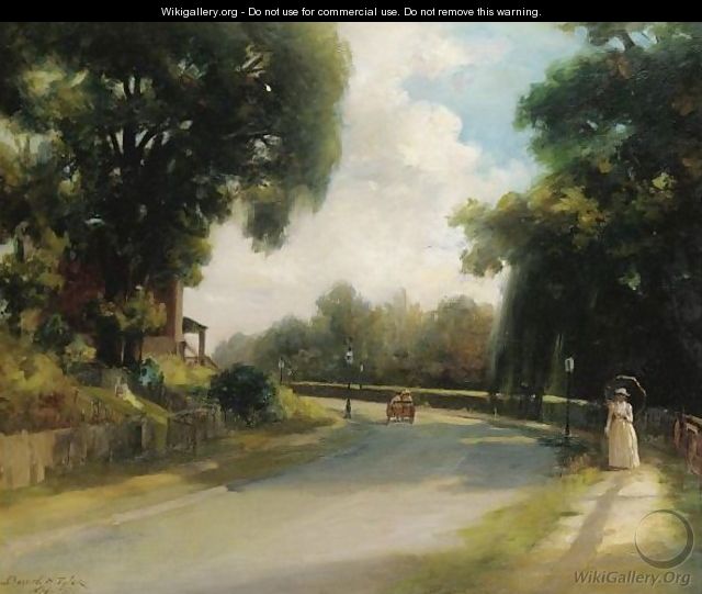 Afternoon On The Avenue - Bayard Henry Tyler