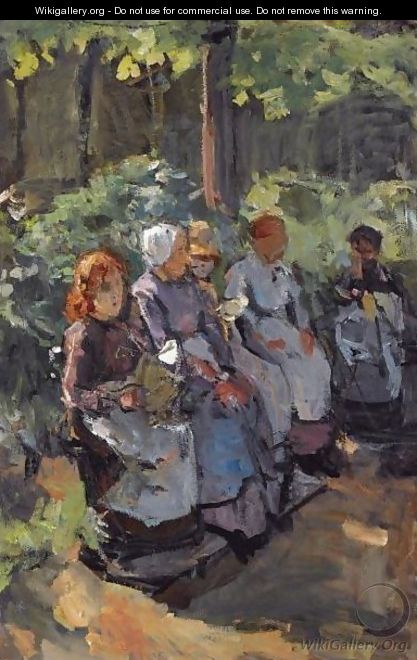 A Sunny Moment In The Park, Amsterdam - Isaac Israels