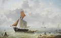 Shipping Off The Coast 2 - Louis Verboeckhoven