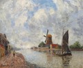 'Canal Pres Delft' (A Canal Near Delft) - Frank Myers Boggs