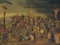 Crucifixion - (after) Louis De Caullery