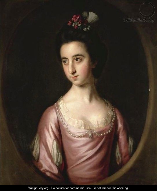 Portrait Of A Girl - Sir Nathaniel Dance-Holland