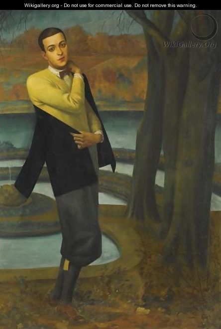 Portrait Of Arturo Lopez-Willshaw - Alexander Evgenievich Yakovlev