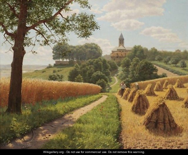 The Harvest - Boris Vasilievich Bessonov