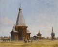Provincial Russian Church - Vasili Vasilyevich Vereshchagin