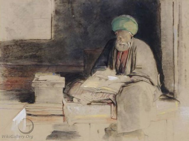 An Arab Reading - John Frederick Lewis