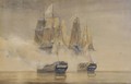 Action Between H.M.S. Amethyst And The French Frigate Thetis - Thomas Whitcombe