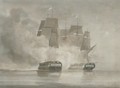 A Drawn Battle Between The French Frigate Arethuse And The British Frigate Amelia, 7th February 1813 - John Christian Schetky
