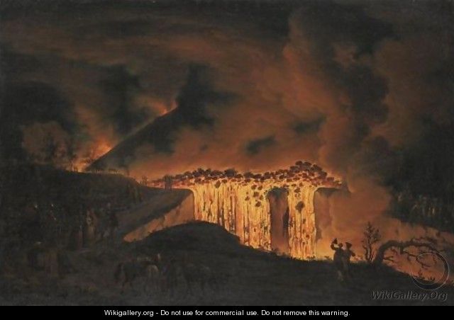 Eruzione Del Vesuvio - Pietro Fabris