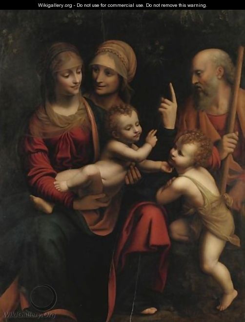 Sacra Famiglia - (after) Bernardino Luini