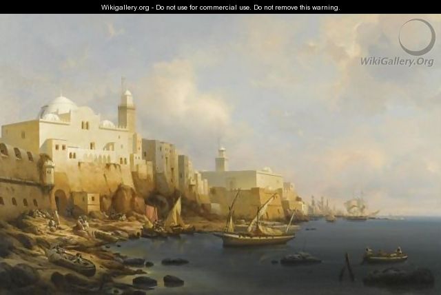 A North African Port - Niels Simonsen