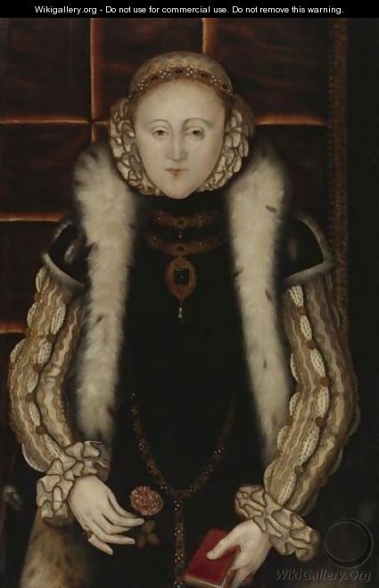 Portrait Of Queen Elizabeth I (1533-1603) 3 - English School