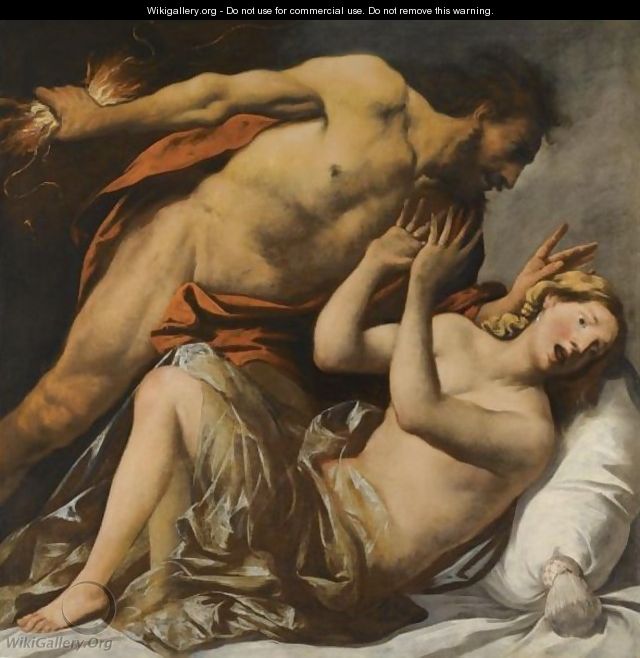 Jupiter And Semele - Pietro della Vecchia