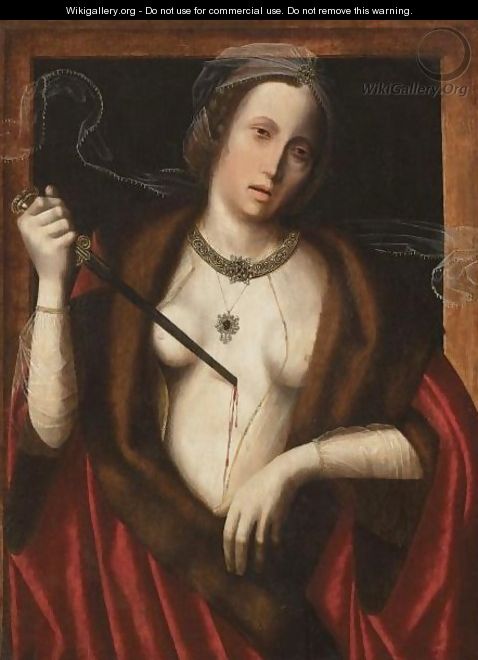 Death Of Lucretia - Belgian Unknown Masters