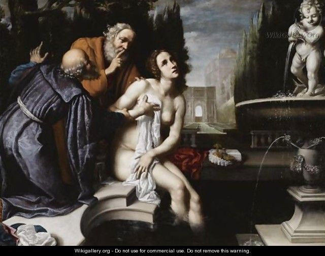 Susanna And The Elders - Francesco Lupicini
