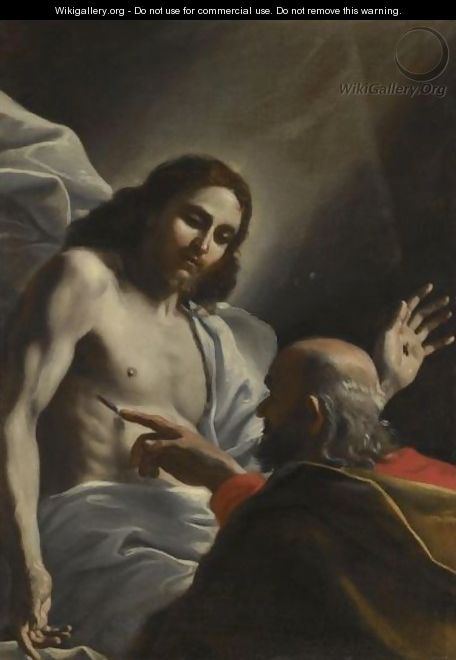 The Incredulity Of Saint Thomas - Mattia Preti