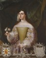 Portrait Of Dona Josefa De Benavides, Marquesa De Villena Y Duquesa De Escalona (1662-1725) - Alonso Miguel De Tovar