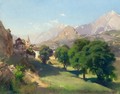 Bramois (Valais), 1861 - Johann Gottfried Steffan