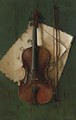 Still Life With Violin, Bow And Sheet Music - Nicholas Alden Brooks
