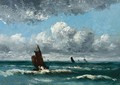 Fishing Boats On The Channel Coast - Jules Dupre