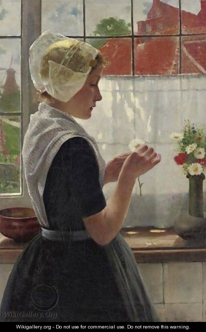 Daydreaming By The Window - Theodor Grust