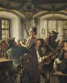 Inside A Bavarian Tavern - Emil Rau