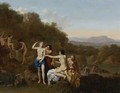 Diana And Her Attendants - Cornelis Van Poelenburgh