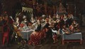 Balthasar's Feast - Kasper or Gaspar van den Hoecke