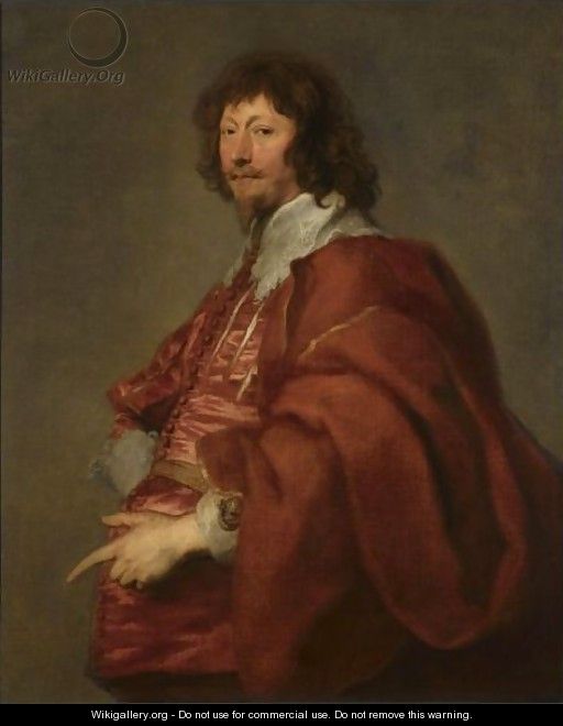 Portrait Of Endymion Porter (1587-1649) - Sir Anthony Van Dyck