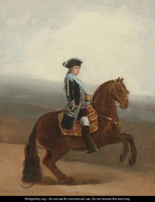 Equestrian Portrait Of Don Manuel Godoy, Duke Of Alcudia - Francisco De Goya y Lucientes