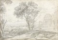 A View Of Delphi - Claude Lorrain (Gellee)