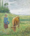 Gardeuse De Vache, Cote Des Grouettes, Pontoise - Camille Pissarro
