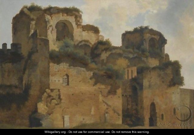 Rome, A View Of The Forum - Francois-Marius Granet