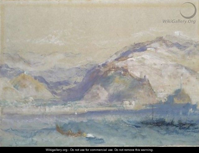 Genoa From The Sea - Joseph Mallord William Turner